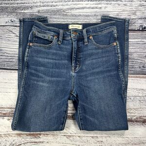 Madewell 10” High Rise Skinny Blue Jeans Women’s Size 27P